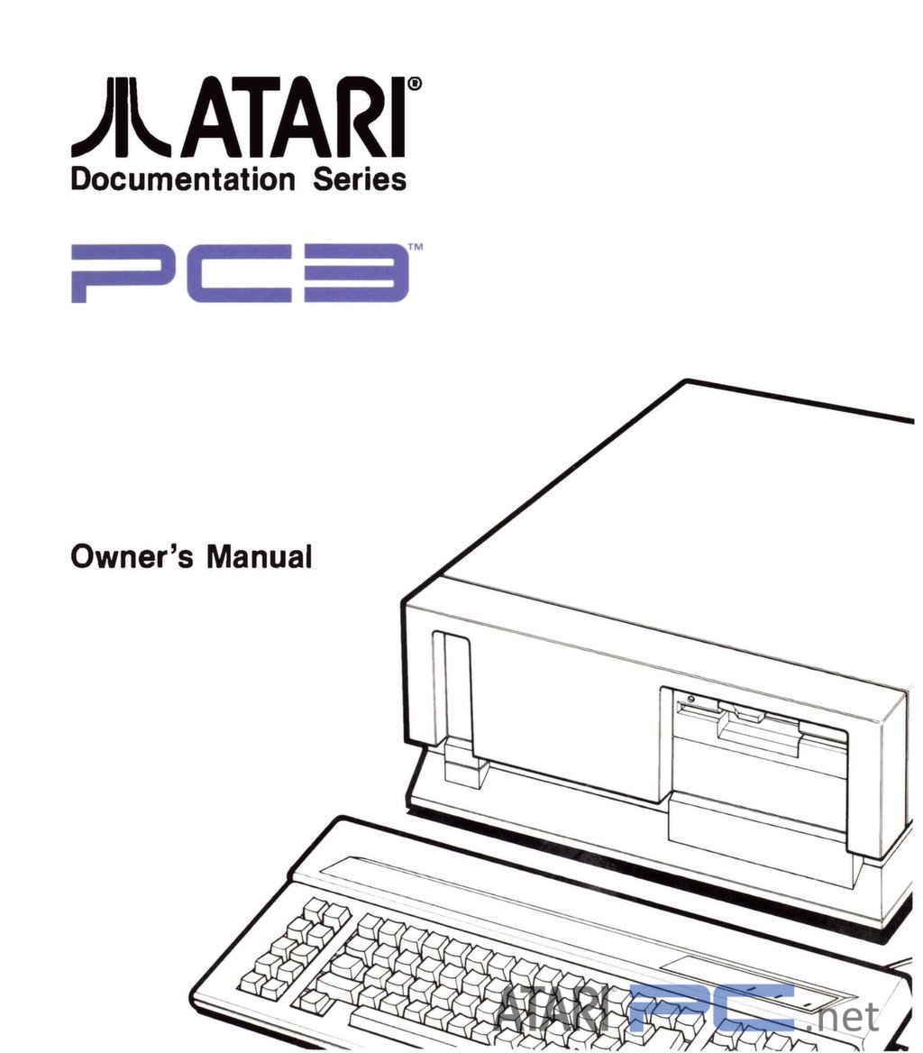 Atari PC3 Owners Manual – English – Atari PC | IBM PC Compatible – PCx ...